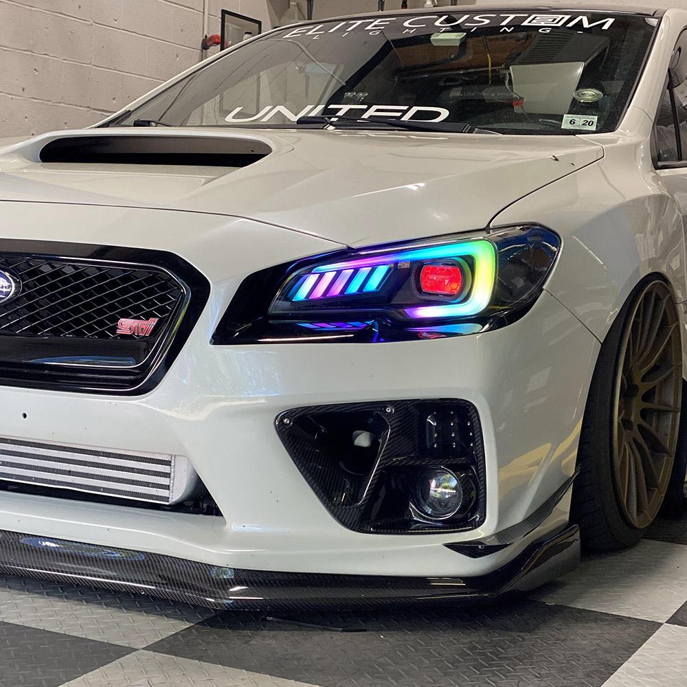 2015 subaru wrx sti headlights