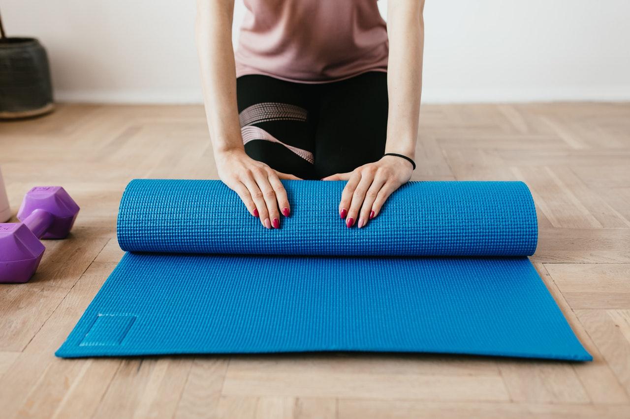 36'' wide yoga mat