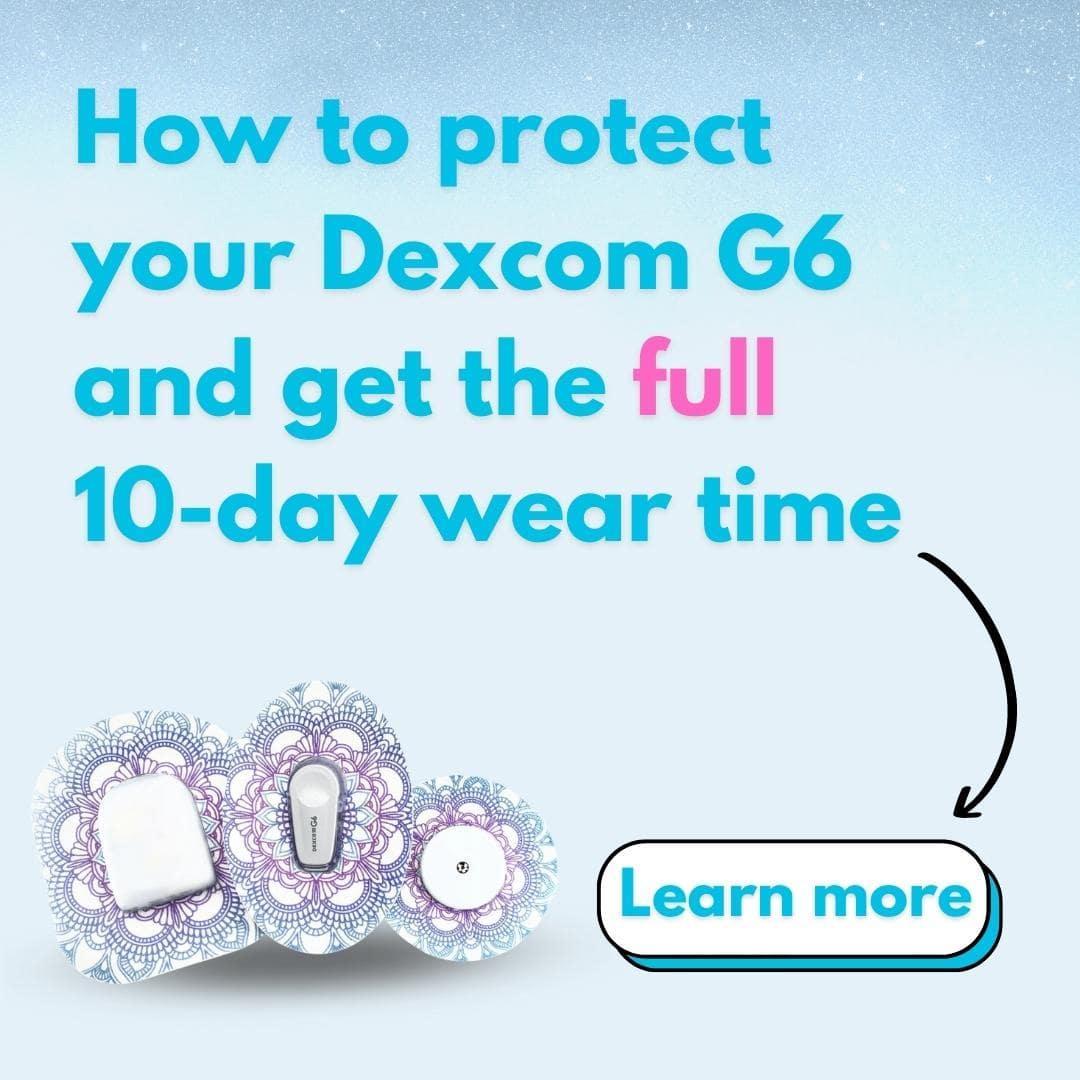 can i shower with a dexcom g6