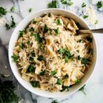 Buffalo Wild Wings CrockPot Garlic Parmesan Chicken Pasta Recipe