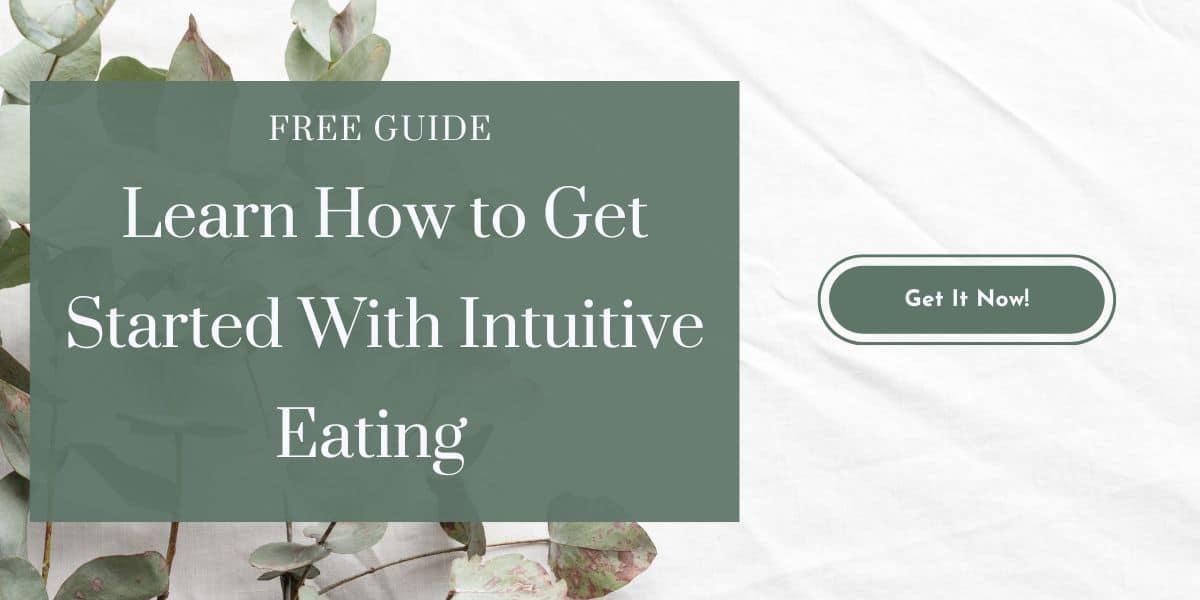 Free intuitive eating PDF