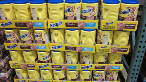 is nesquik chocolate milk healthy