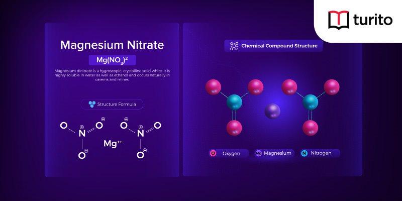 magnesium nitrate contains chemical bonds that are