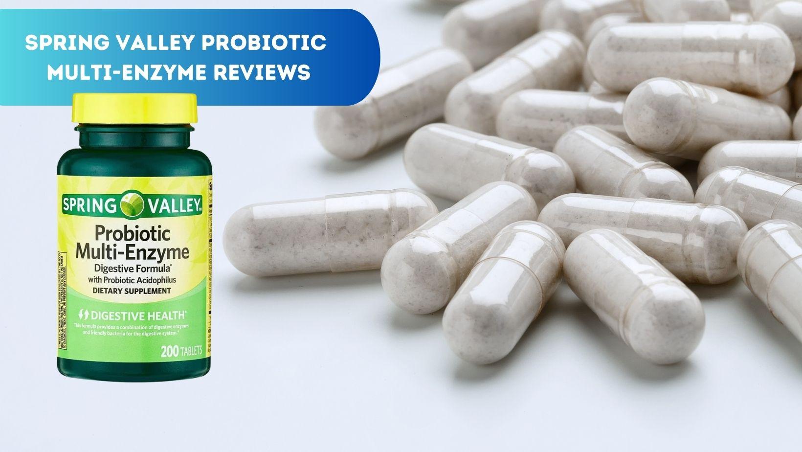 spring valley probiotic multi enzyme