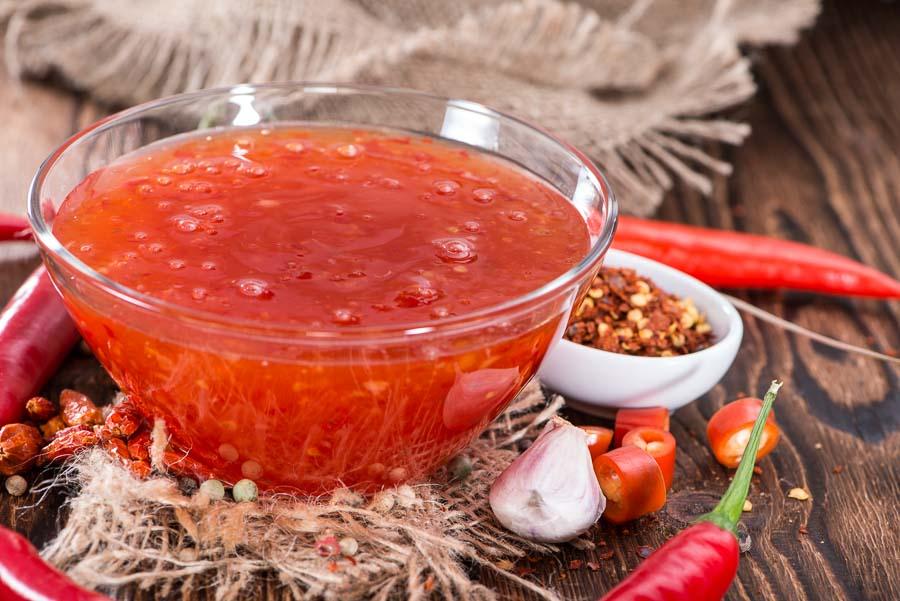 sweet and spicy chili ginger sauce