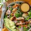 Citrus Asian Crunch Salad with Chicken  (Panera Copycat) ￼