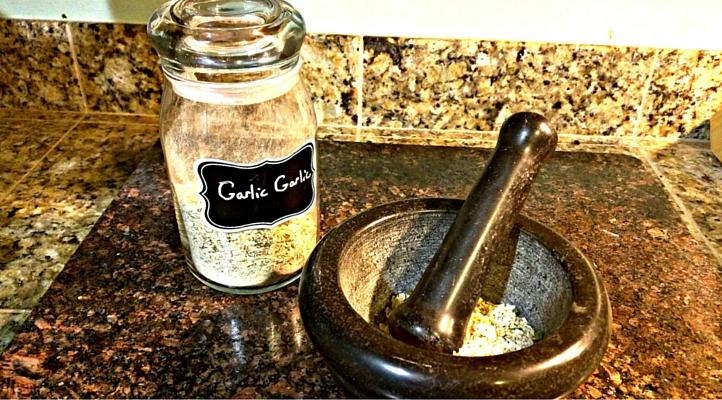 DIY Tastefully Simple Garlic Garlic Seasoning