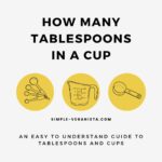 How Many Tablespoons in a Cup (Tbsp to C)