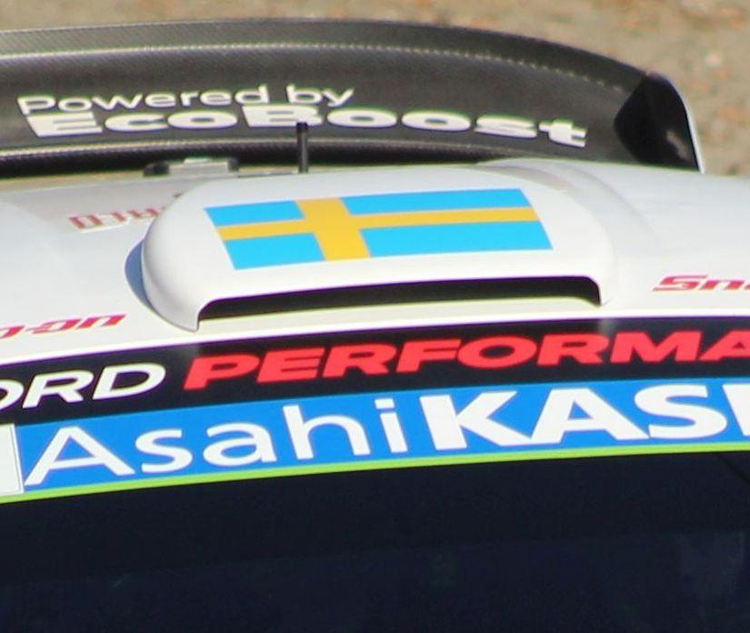 Roof scoops in WRC cars