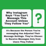 You Can’t Message This Account Unless They Follow You: Meaning + Fix