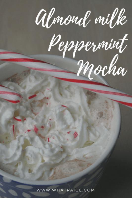 Almond Milk Peppermint Mocha