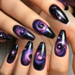 10 Purple and Black Nail Designs to Unleash Your Personality