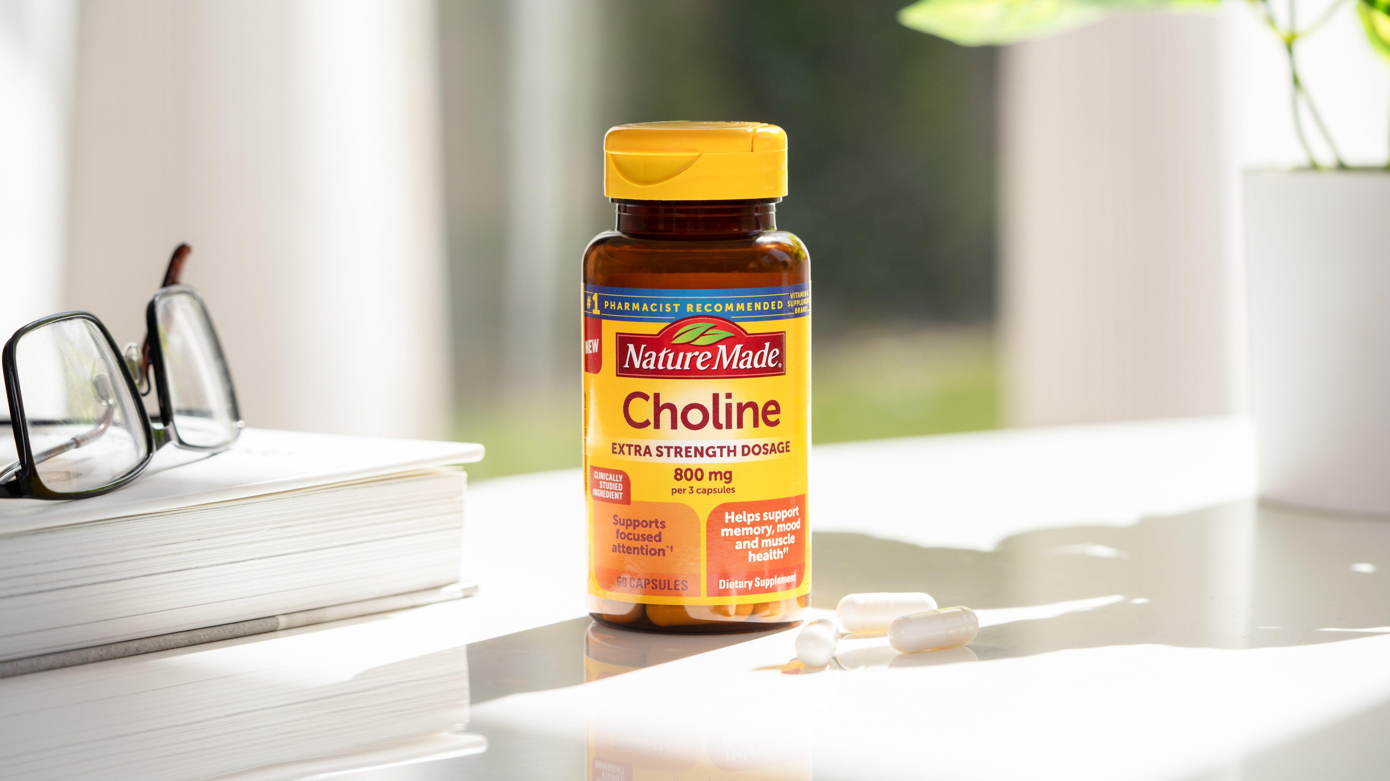 can i take choline at night