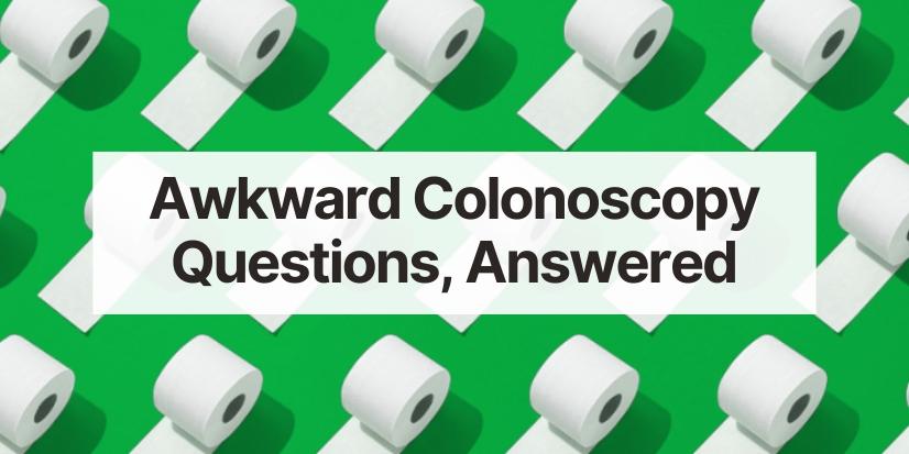 do you have to fart after a colonoscopy to leave