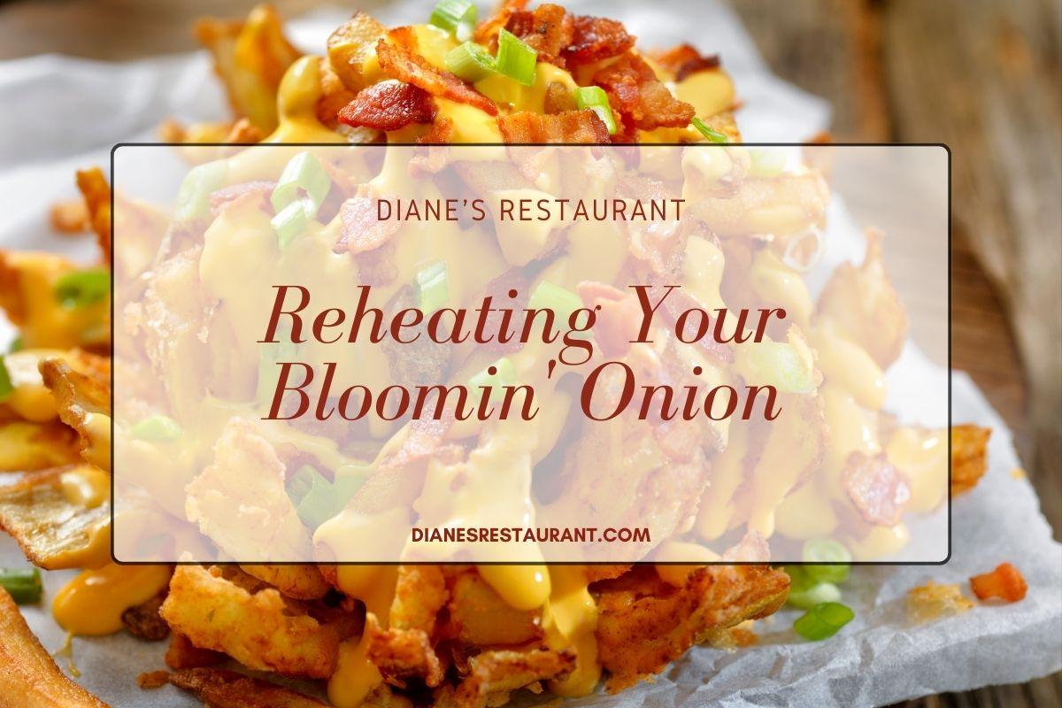 how to reheat a blooming onion in the air fryer