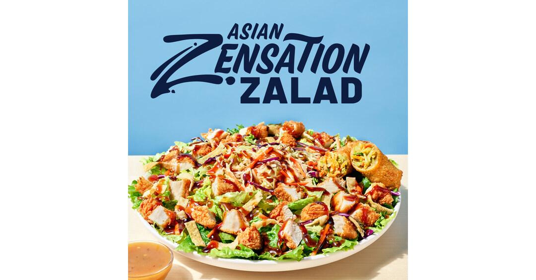 zaxby's nutrition information zensation zalad