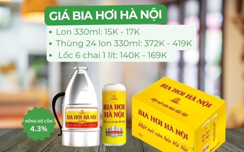 Bia hơi Hà Nội 4.3%: Hương vị thủ đô, gắn kết mọi người