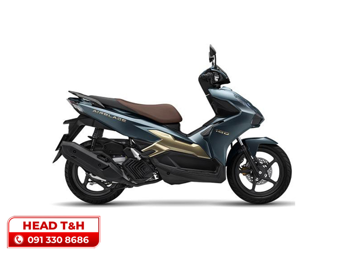 Honda Airblade 2025 160cc phiên bản đặc biệt màu xanh đen vàng