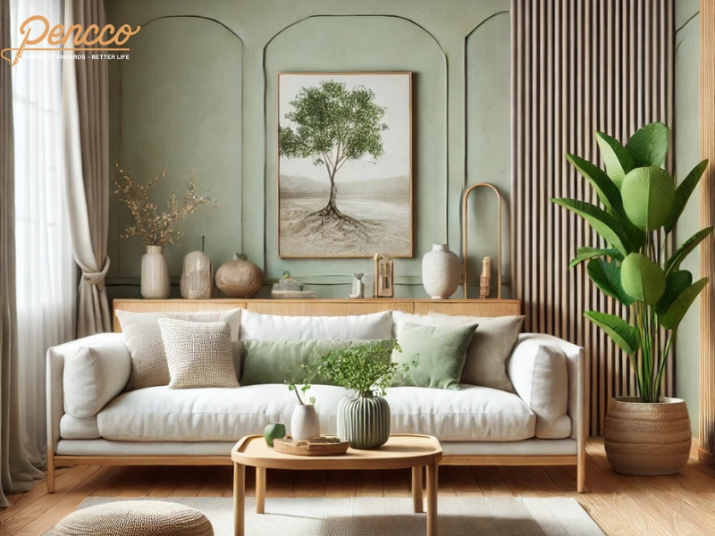 Không gian nội thất hài hòa cho gia chủ mệnh Mộc